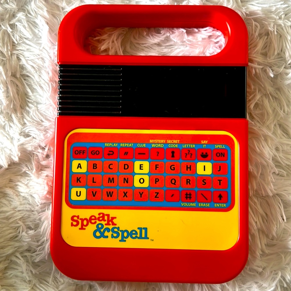 Speak and Spell. Used condition but it works.
